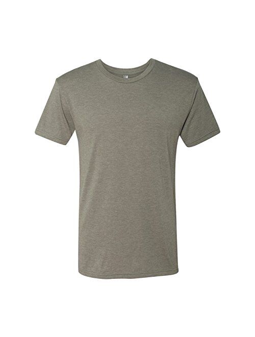 Next Level Apparel Next Level NL6010 Men's Tri-Blend 50% Polyester/25% Cotton/25% Rayon Crew Neck Tee