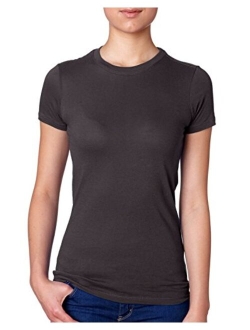 Next Level Apparel Next Level Women's Set in 1X1 Baby Rib Collar T-Shirt