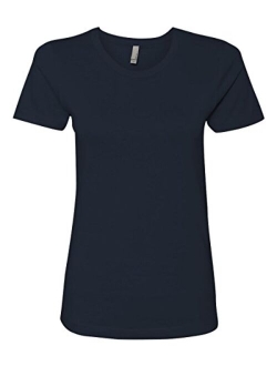 Next Level Apparel Next Level Women's Set in 1X1 Baby Rib Collar T-Shirt