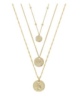 Lucky Coin Necklace Set