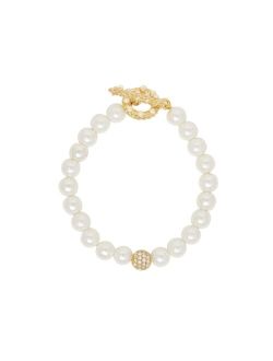 Pearl Beaded Toggle Bracelet