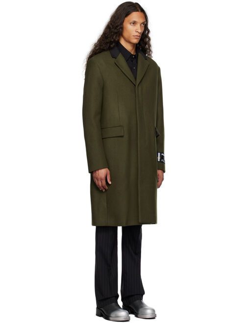 Acne Studios Green Single-Breasted Coat