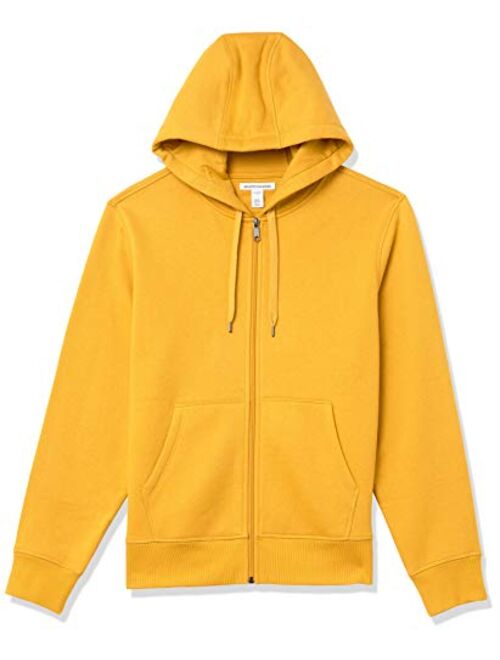 Amazon Essentials Men's Full-Zip Hooded Fleece Sweatshirt (Available in Big & Tall)