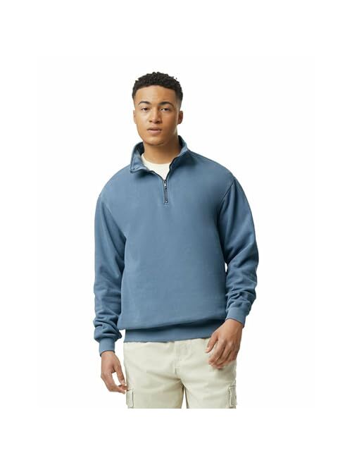 Comfort Colors Men's 1/4 Zip Sweatshirt, Style 1580