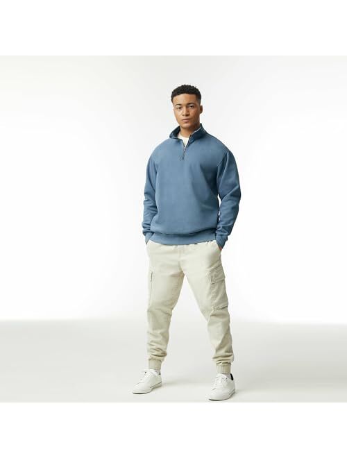 Comfort Colors Men's 1/4 Zip Sweatshirt, Style 1580