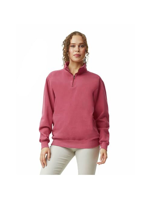 Comfort Colors Men's 1/4 Zip Sweatshirt, Style 1580