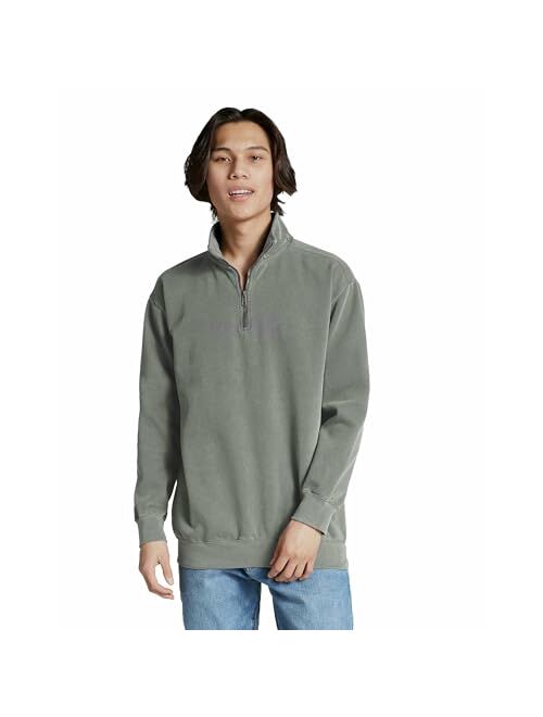 Comfort Colors Men's 1/4 Zip Sweatshirt, Style 1580