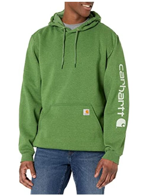 Carhartt Men's Loose Fit Midweight Logo Sleeve Graphic Sweatshirt Closeout