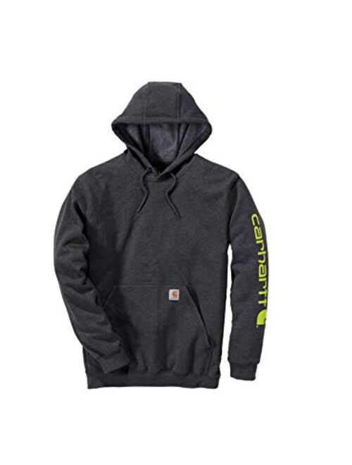 Carhartt Men's Loose Fit Midweight Logo Sleeve Graphic Sweatshirt Closeout