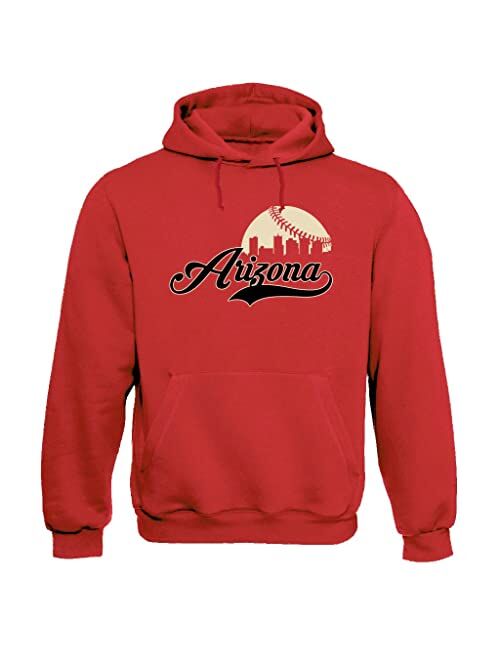 Xtreme Apparrel Baseball Cityscape Skyline Men's Fan Apparel