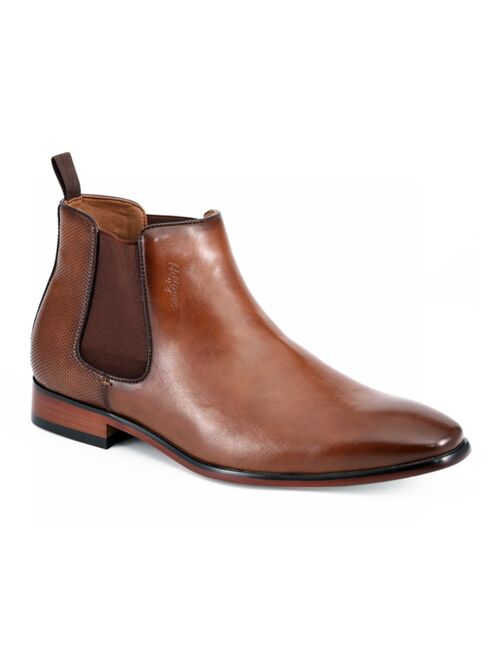 TOMMY HILFIGER Men's Sesame Chelsea Dress Boots