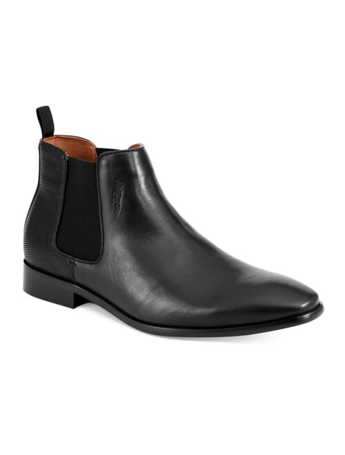 TOMMY HILFIGER Men's Sesame Chelsea Dress Boots