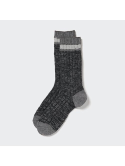 HEATTECH Slub Ribbed Socks