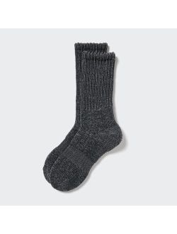HEATTECH Soft Pile Ribbed Socks