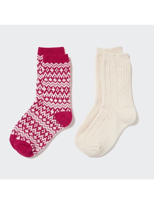 UNIQLO HEATTECH Socks (2 Pairs)