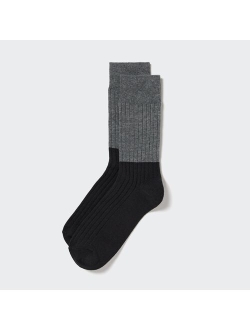 HEATTECH Color Block Socks