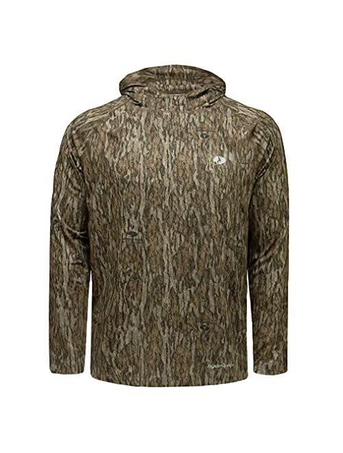 Mossy Oak Men's Camo Hoodie Lightweight Hunting Shirts