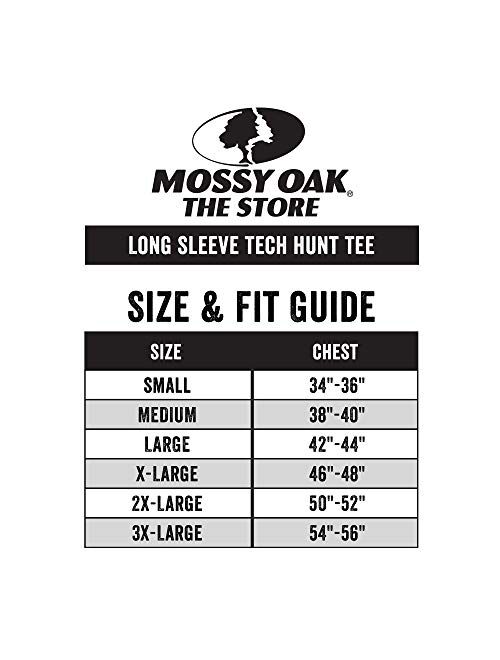 Mossy Oak Men's Camo Hunting Shirts Long Sleeve