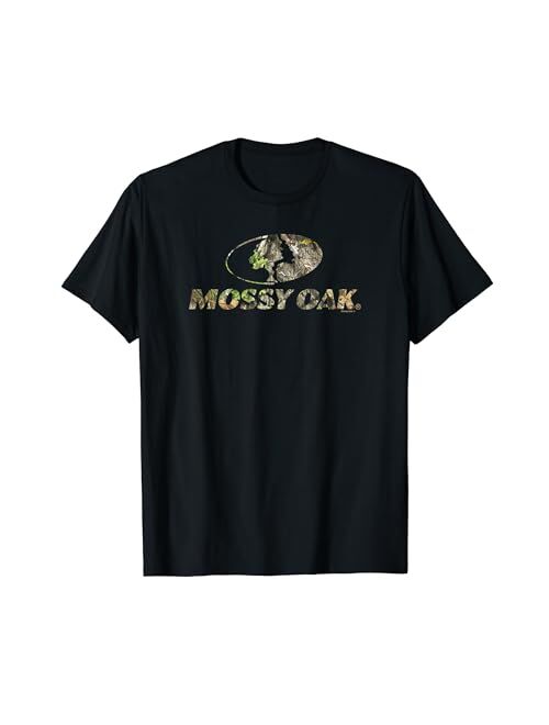 Mossy Oak Nature Camouflage Classic Outdoors Logo T-Shirt