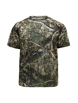 Men's Camo Hunting Shirt Short Sleeve Stretch