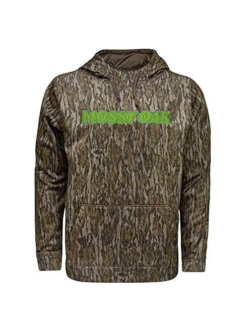 Mossy Oak Men's Camo Hunting Hoodies Performance Fleece Logo