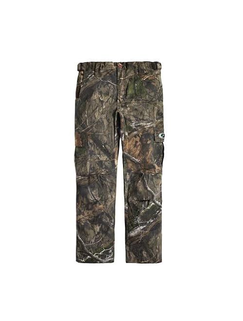 Mossy Oak Boys' Camo Kids Hunting Pants Youth Cotton Mill