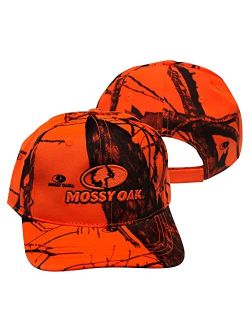 Blaze 3D Camo Logo Cap Hat, Precurved Visor, Mid-High Crown, Structured, Adult OSFM