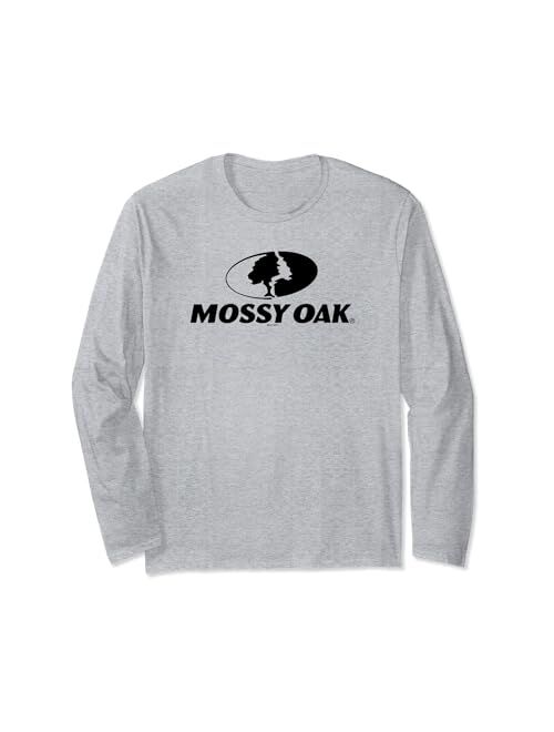 Mossy Oak Large Black Logo Long Sleeve T-Shirt