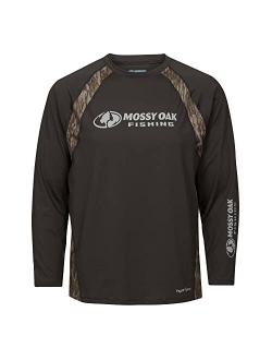 Men's Fishing Shirts Long Sleeve with UPF 40  Sun Protection