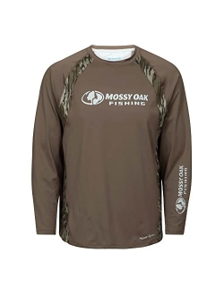 Men's Fishing Shirts Long Sleeve with UPF 40  Sun Protection