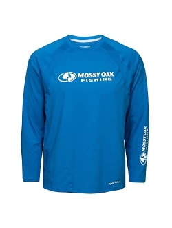 Men's Fishing Shirts Long Sleeve with UPF 40  Sun Protection