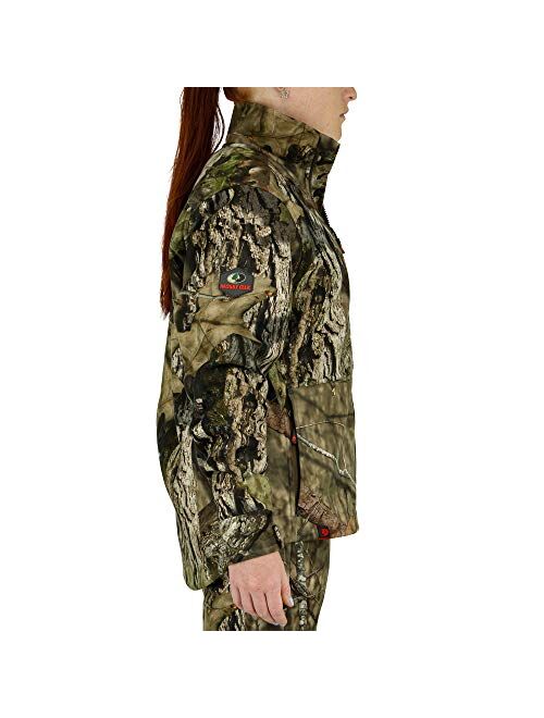 Mossy Oak Womens Hunting Jacket, Camo Jacket for Women, Sherpa Apparel