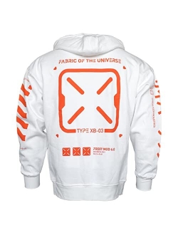 Fabric of the Universe Techwear Graphic Cyberpunk Streetwear Fashion Hoodie