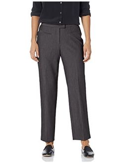 Women's Petite Flat-Front Easy Stretch Pant