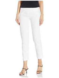 Rayon Solid E-Waist Tapered Pant