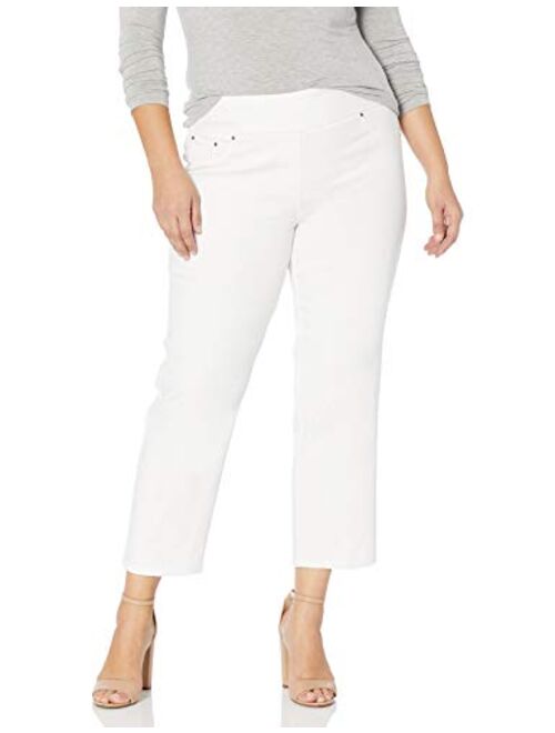 Ruby Rd. Denim Straight E-Waist Jeans