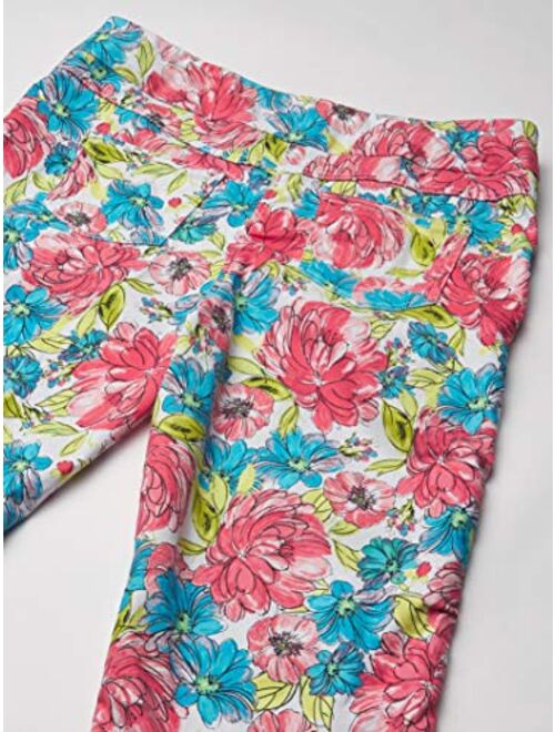 Ruby Rd. Women's Floral Denim Capri