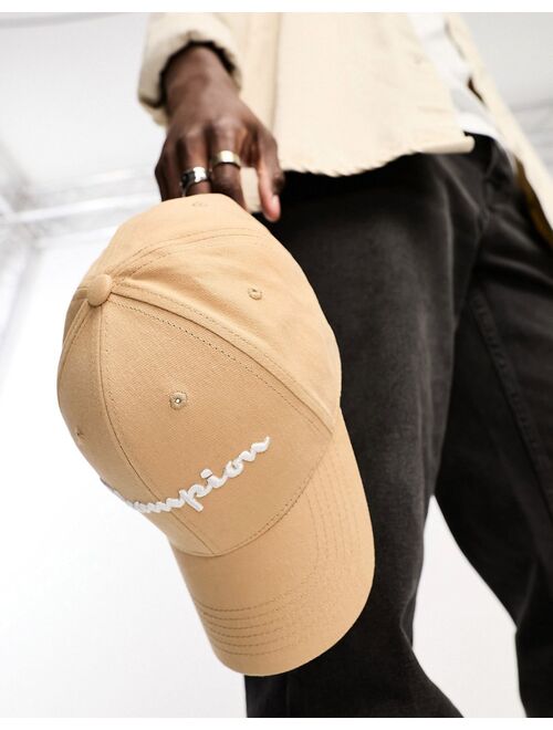 Champion classic twill baseball cap in stone