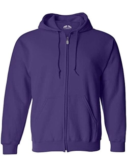 Joe's USA Full Zipper Hoodies - Hooded Sweatshirts in 25 Colors. Sizes S-5XL