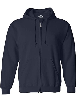 Joe's USA Full Zipper Hoodies - Hooded Sweatshirts in 25 Colors. Sizes S-5XL