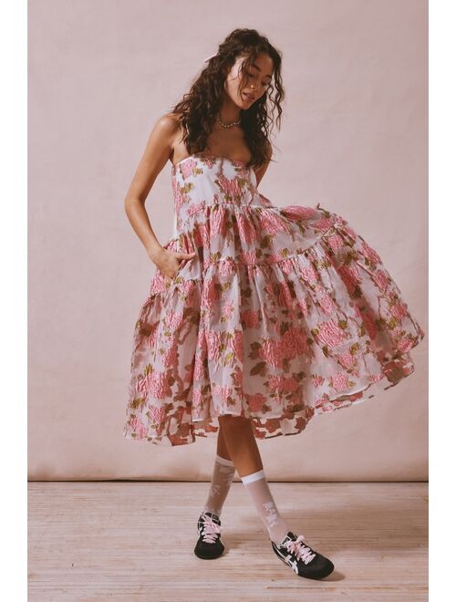 Sister Jane Tulipa Floral Midi Dress