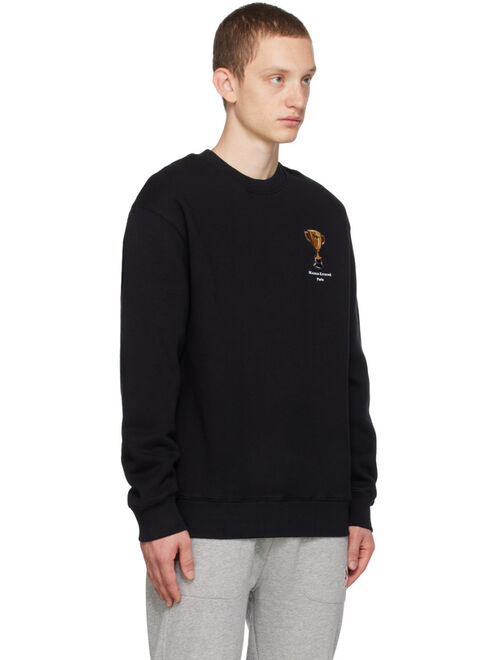 MAISON KITSUNE Black Patch Sweatshirt