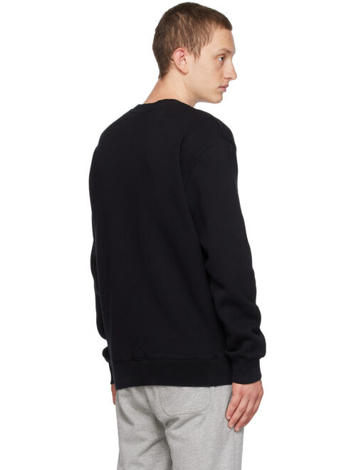 MAISON KITSUNE Black Patch Sweatshirt