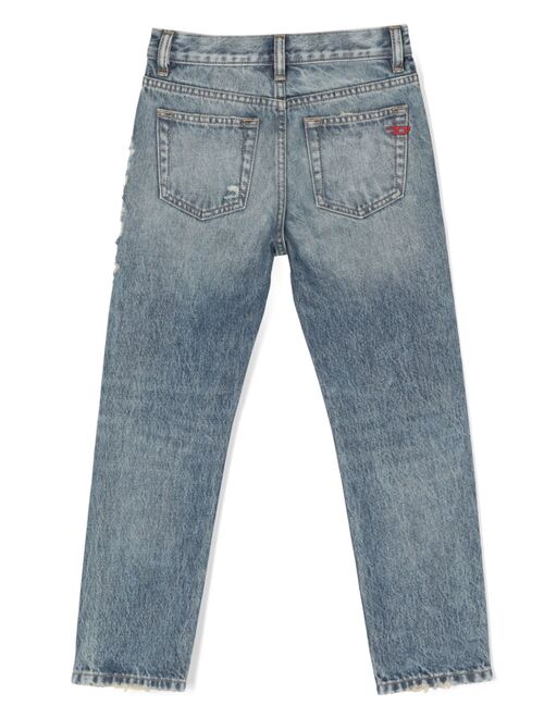 Diesel Kids 2020 D-Viker-J distressed jeans