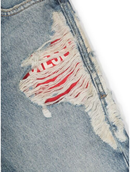 Diesel Kids 2020 D-Viker-J distressed jeans