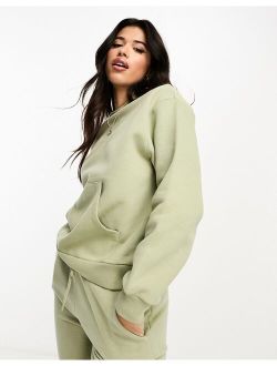 Chelsea Peers oversized sweatshirt in sage green