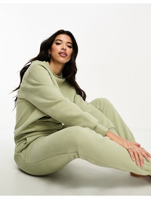 Chelsea Peers oversized sweatshirt in sage green