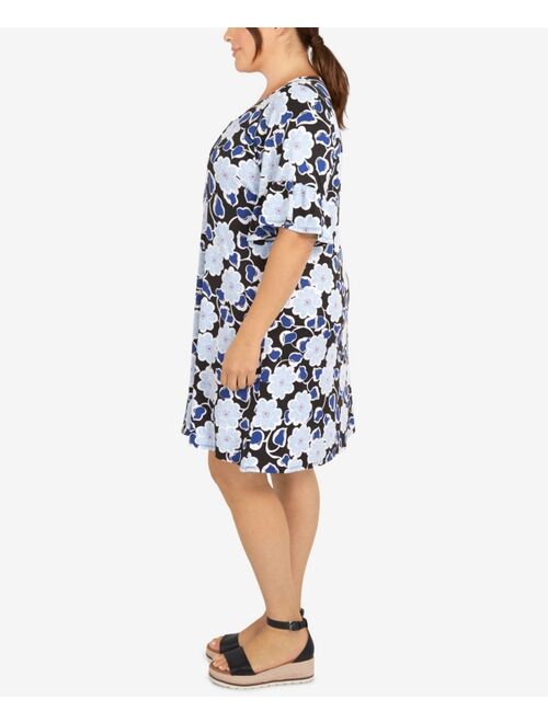 RUBY RD. Plus Size Daisy Daze Puff Dress