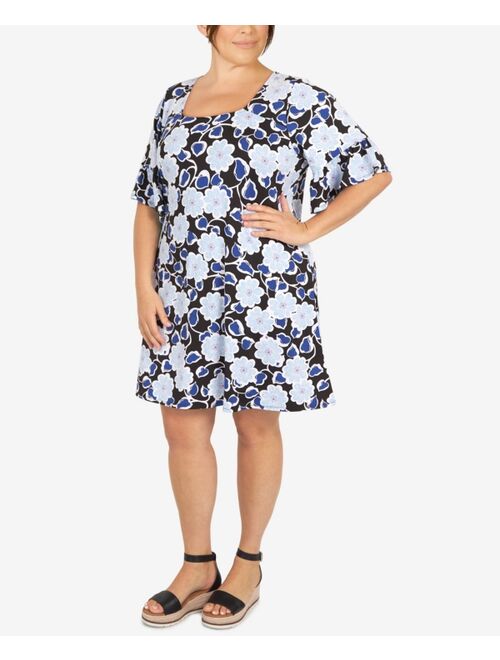 RUBY RD. Plus Size Daisy Daze Puff Dress