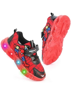 Yaowuquan Sneakers for Kids Superhero-Inspired Designs and Comfortable Fit and Durable Material for Active Play